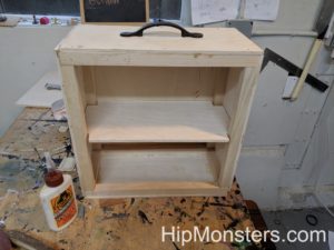 DIY wooden cabinet