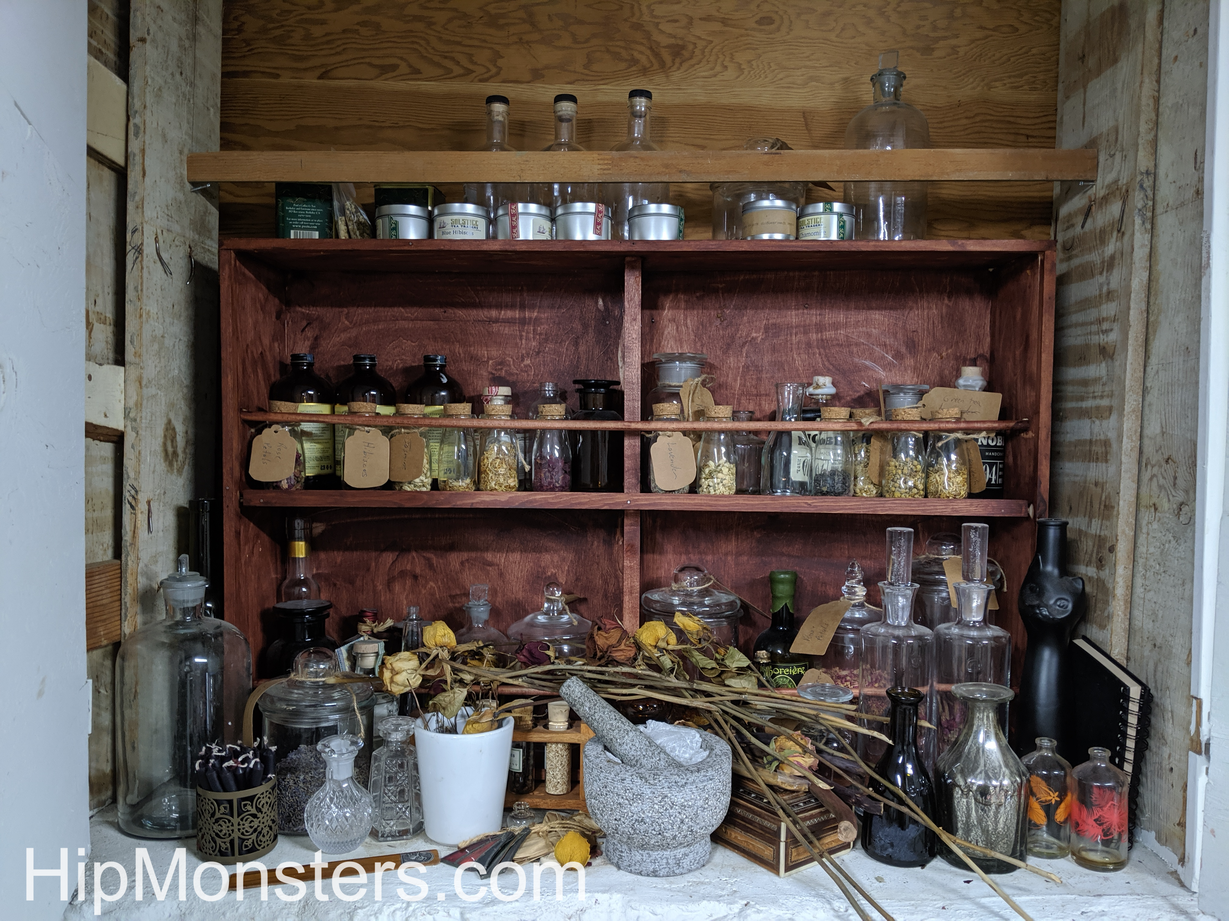 Apothecary cabinet