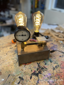 Handmade steampunk device