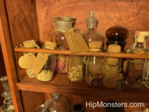 DIY Apothecary Cabinet and herbs 