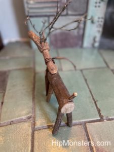 DIY Wooden toy deer