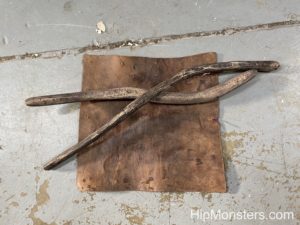 Polishing the wands 