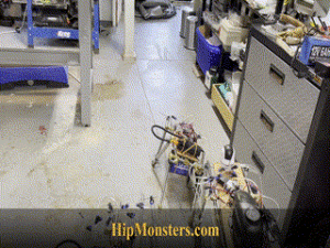 Steampunk DIY walking robots