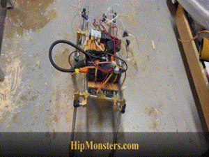 DIY Steampunk walking robot Number 7