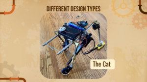 Steampunk cat robot