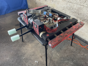 battle bot at Bay Area Maker Faire