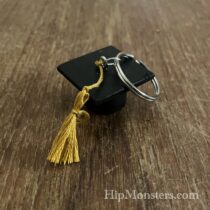 Wooden Graduation Hat Charms